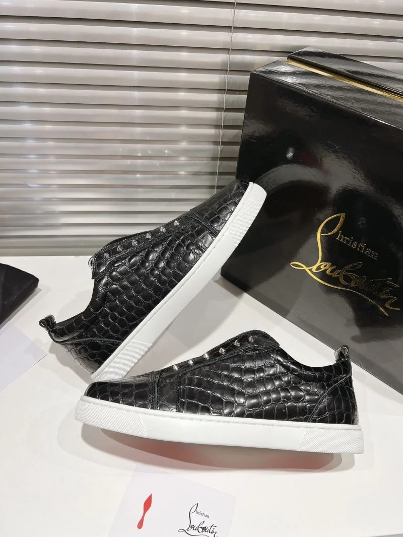 Stretchable Christian Louboutin Low Shoes 22678