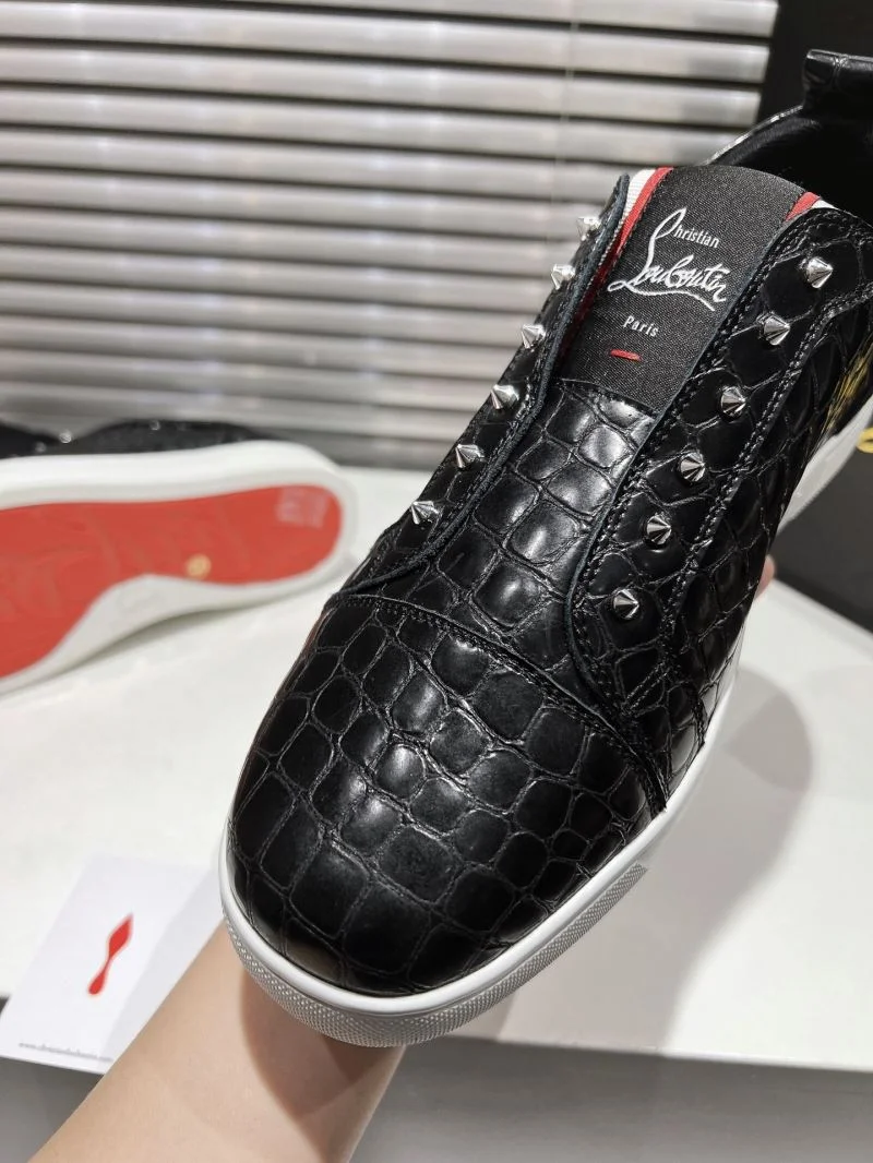 Stretchable Christian Louboutin Low Shoes 22678