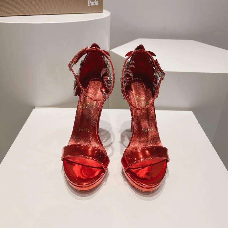 Bright Christian Louboutin Sandals 22631