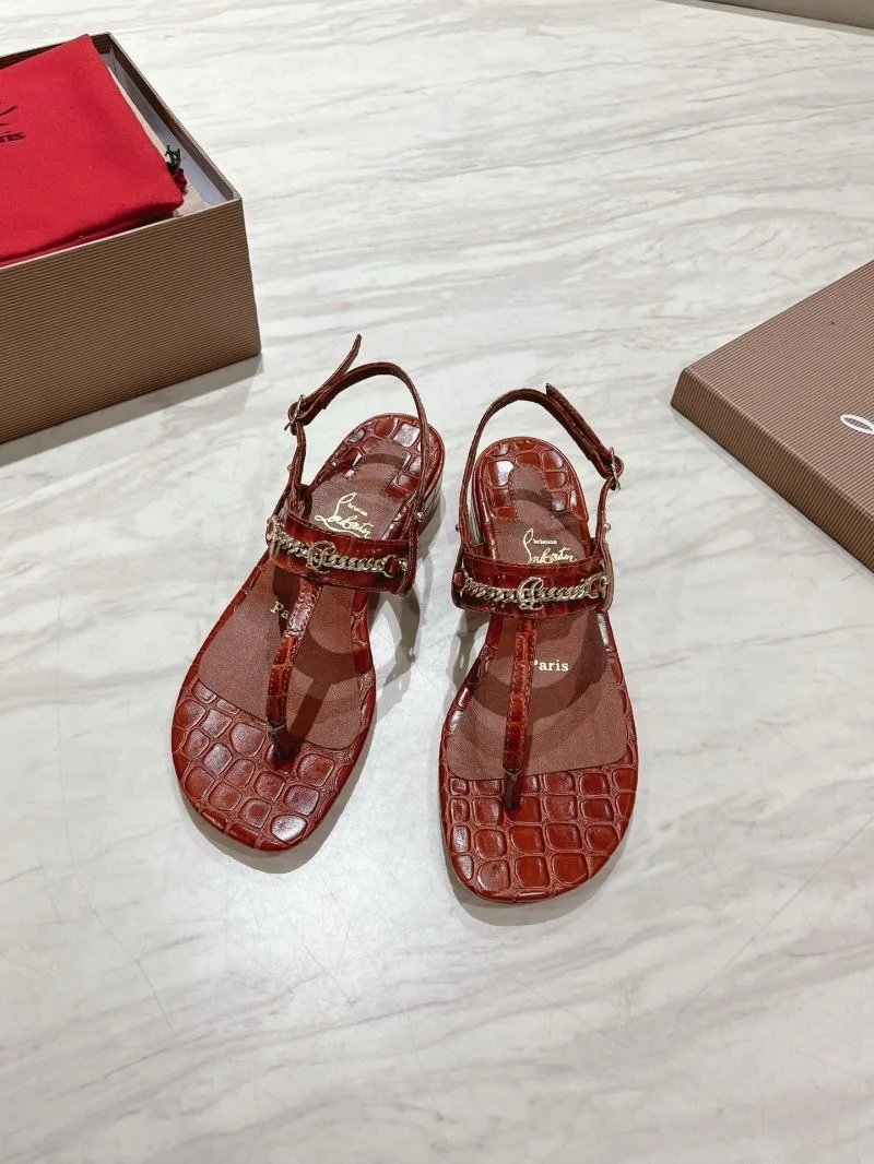 Effortless Christian Louboutin Sandals 22626