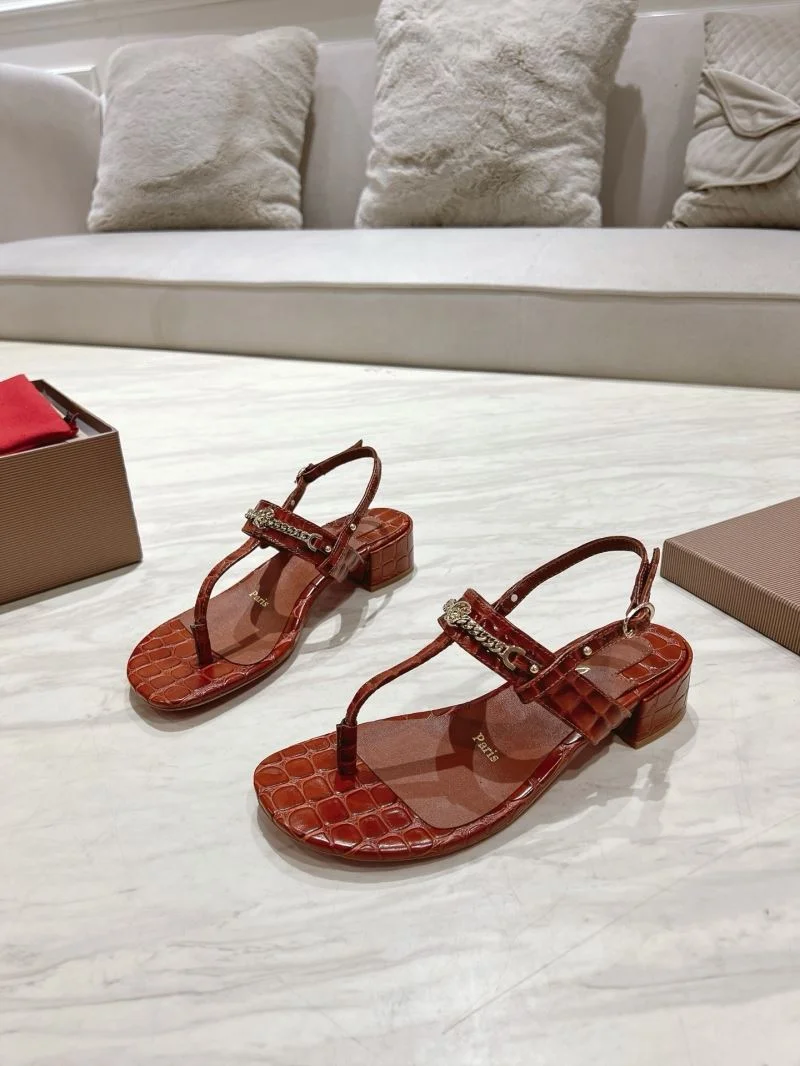 Effortless Christian Louboutin Sandals 22626