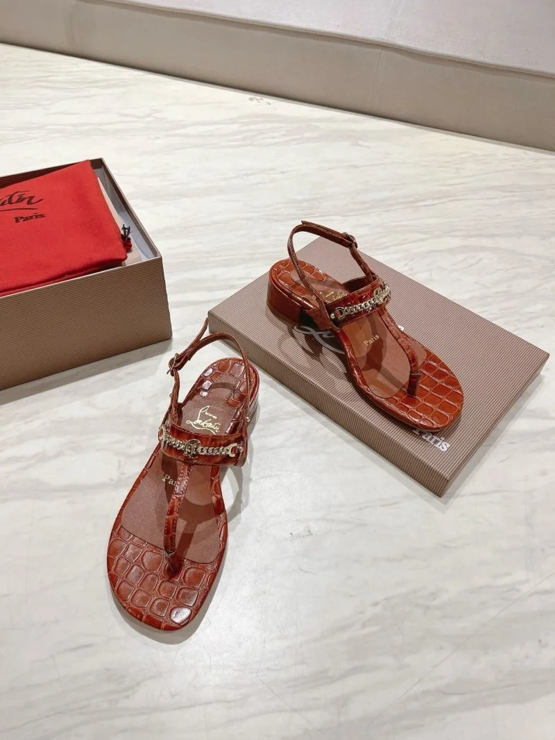 Effortless Christian Louboutin Sandals 22626