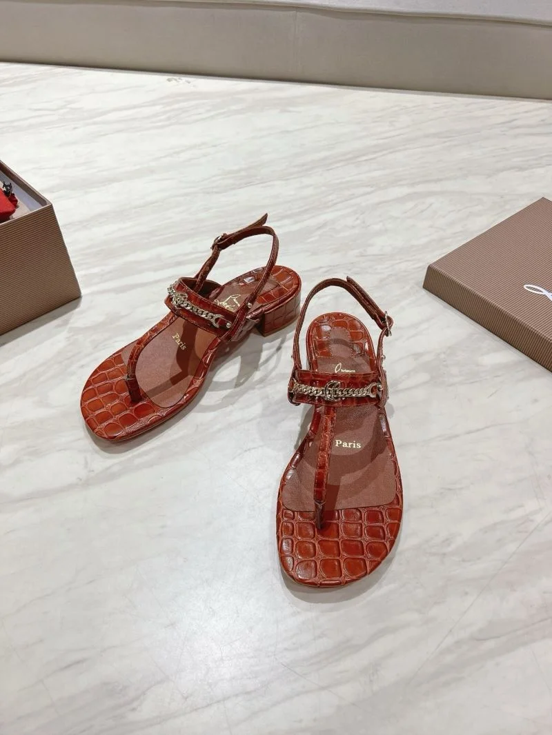 Effortless Christian Louboutin Sandals 22626