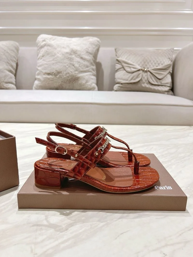 Effortless Christian Louboutin Sandals 22626