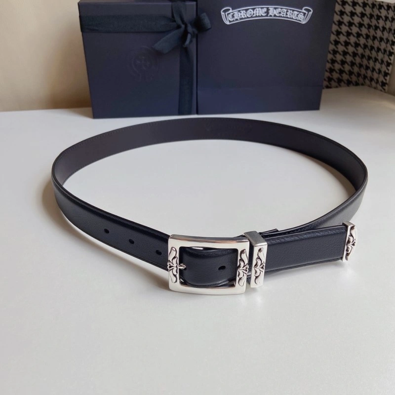 Minimalist Chrome Heart Belts 285320