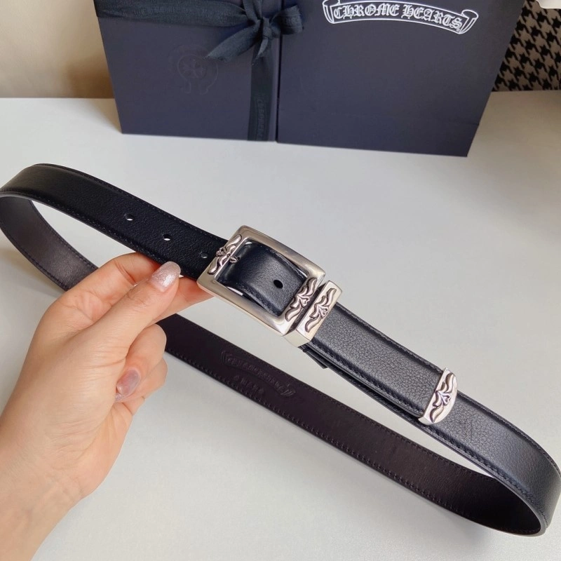 Minimalist Chrome Heart Belts 285320