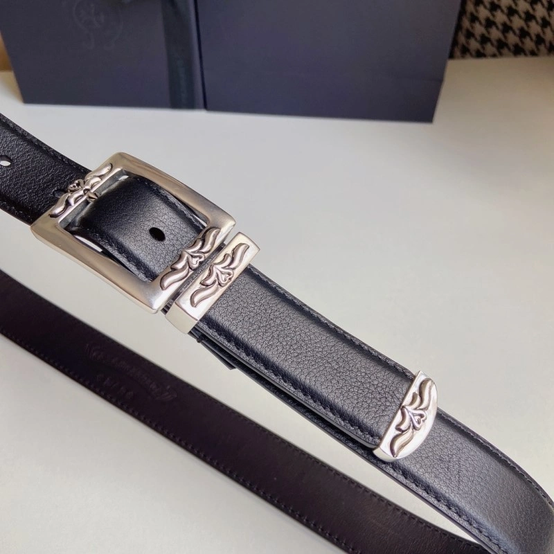 Minimalist Chrome Heart Belts 285320