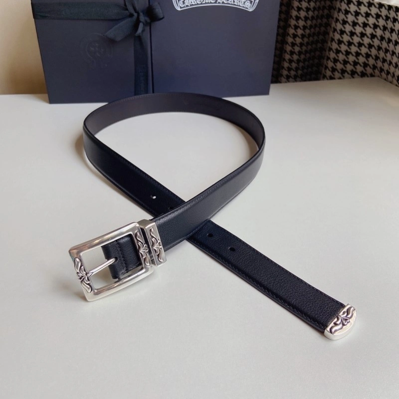 Minimalist Chrome Heart Belts 285320