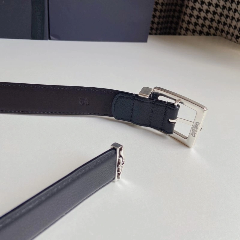 Minimalist Chrome Heart Belts 285320