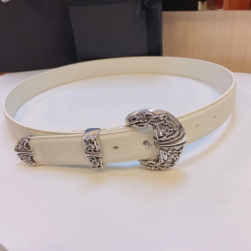 Flexible Chrome Heart Belts 285309