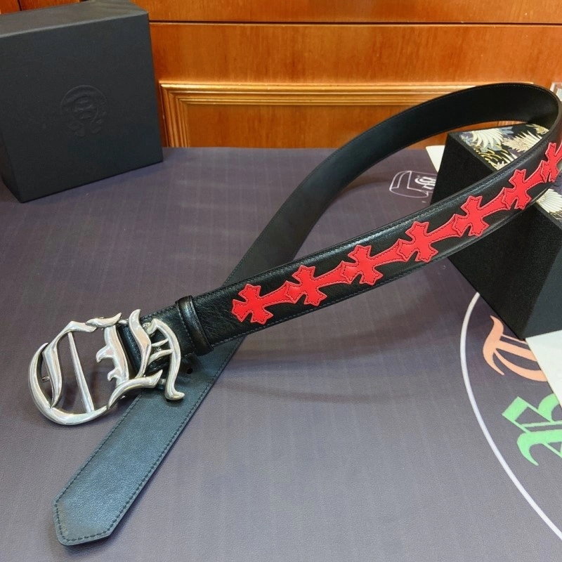 Flexible Chrome Heart Belts 285231