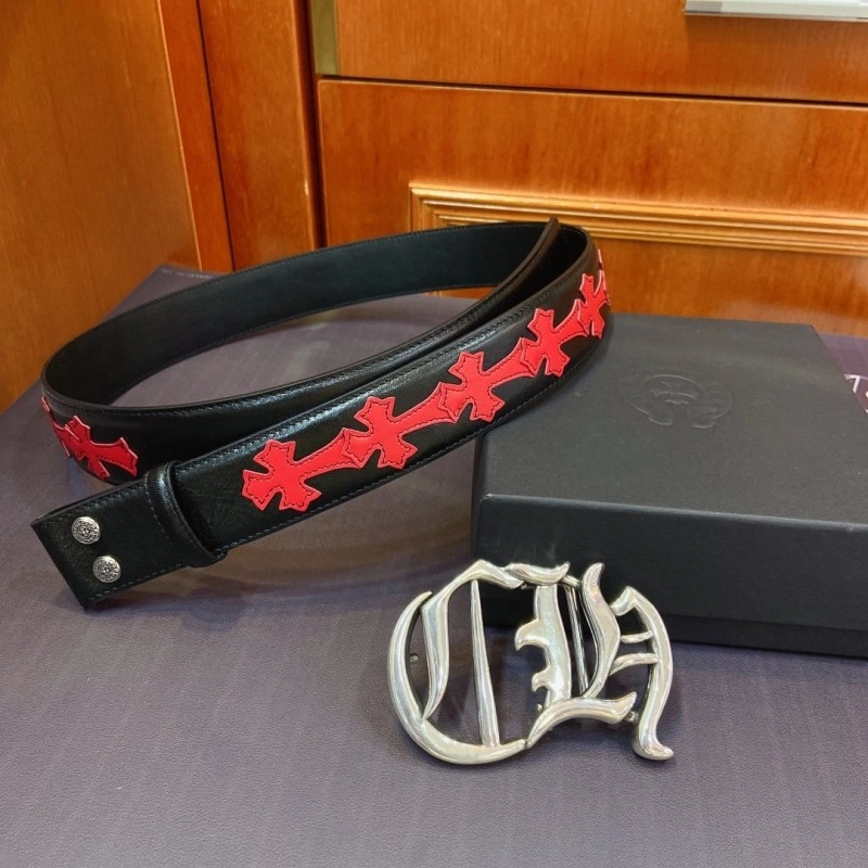 Flexible Chrome Heart Belts 285231