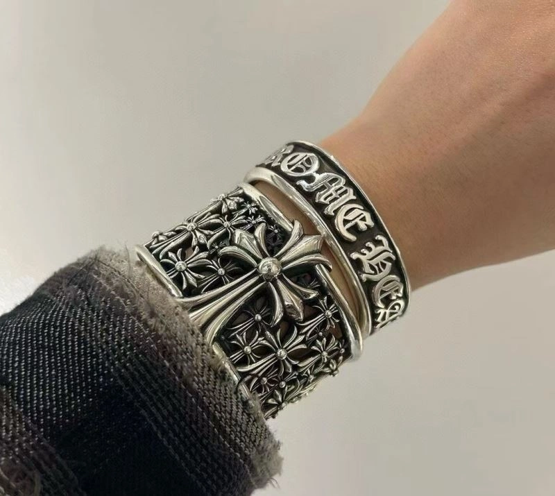 SmoothTexture Chrome Hearts Bracelets 241446