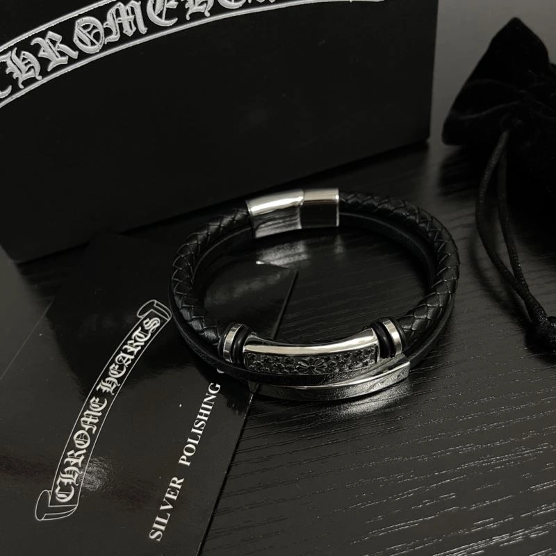 SmoothTexture Chrome Hearts Bracelets 241373