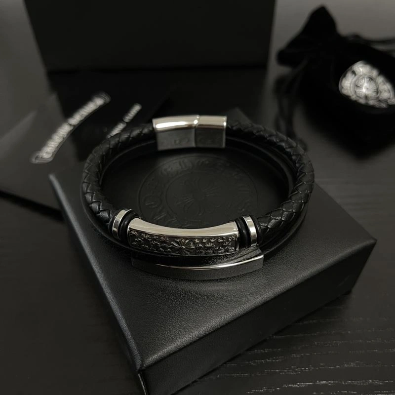SmoothTexture Chrome Hearts Bracelets 241373
