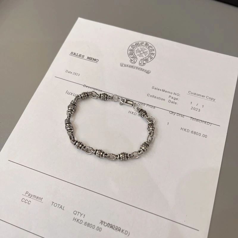 SmoothTexture Chrome Hearts Bracelets 240878