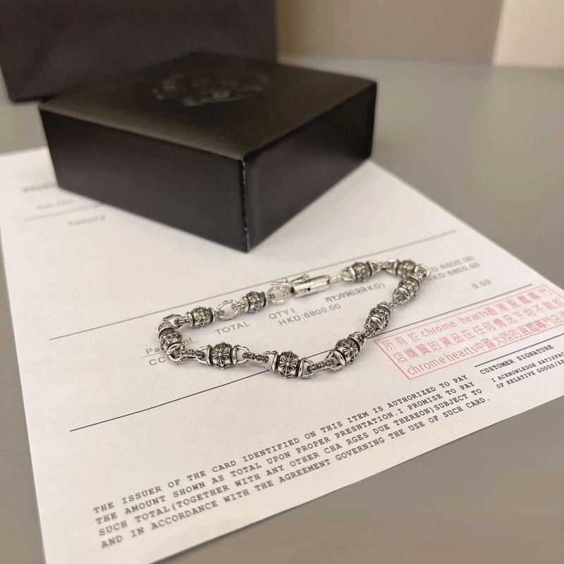 SmoothTexture Chrome Hearts Bracelets 240878