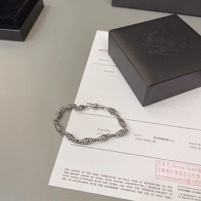 SmoothTexture Chrome Hearts Bracelets 240878