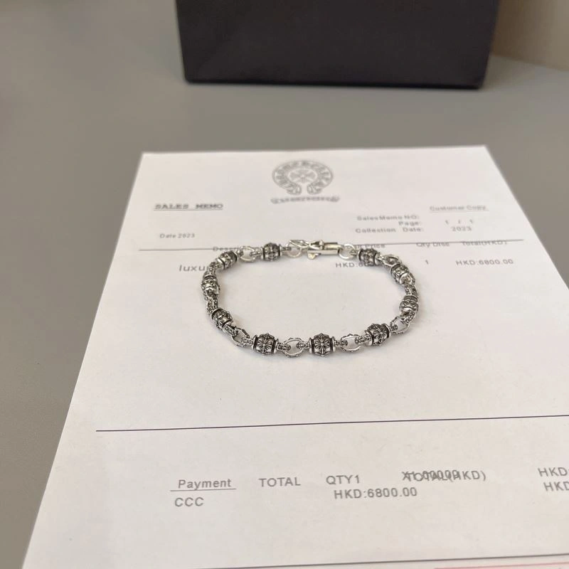 SmoothTexture Chrome Hearts Bracelets 240878