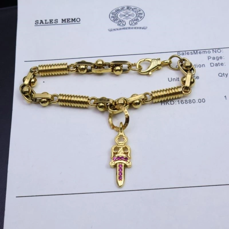 Bright Chrome Hearts Bracelets 238888