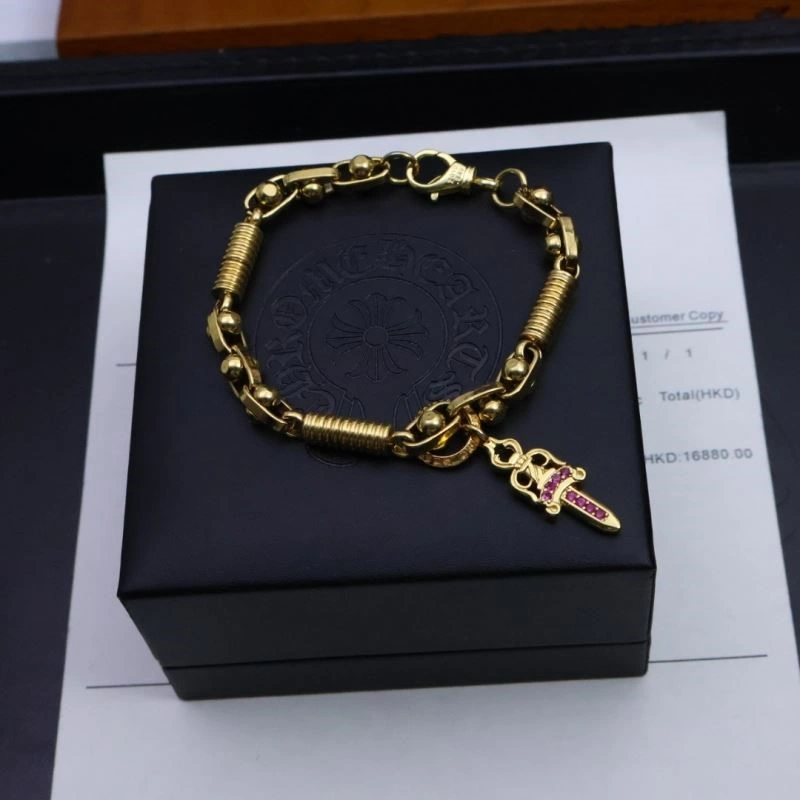 Bright Chrome Hearts Bracelets 238888