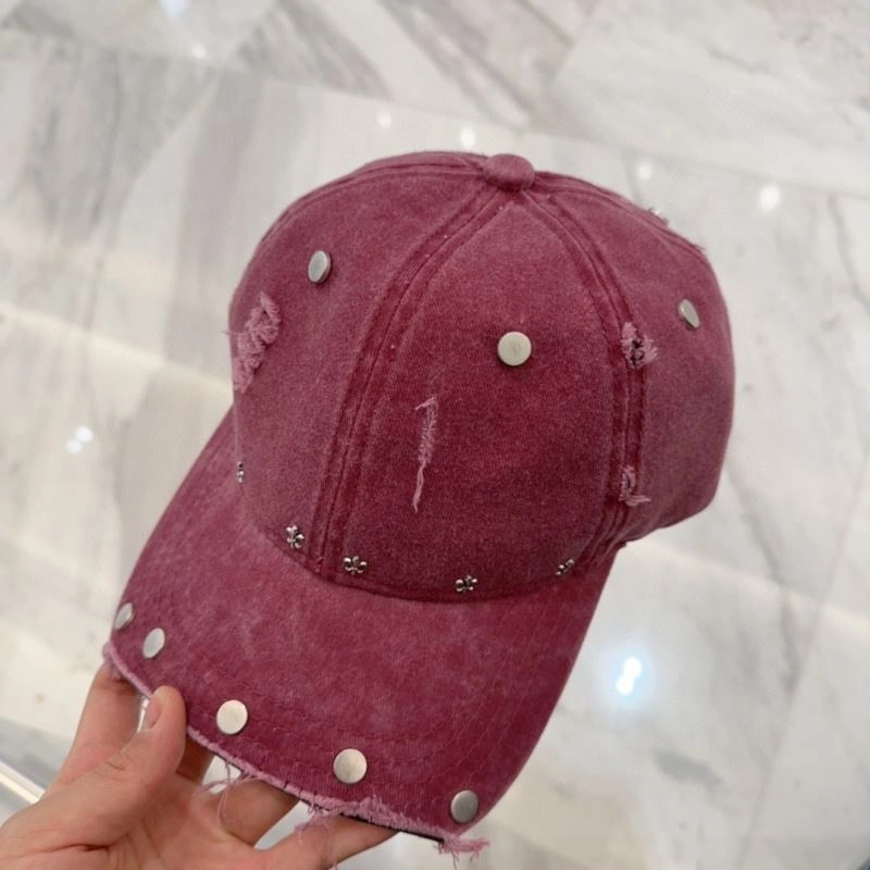 Compact Chrome Hearts Caps 259076