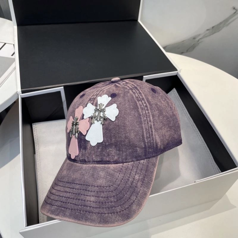 Compact Chrome Hearts Caps 259054