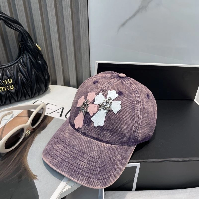 Compact Chrome Hearts Caps 259054