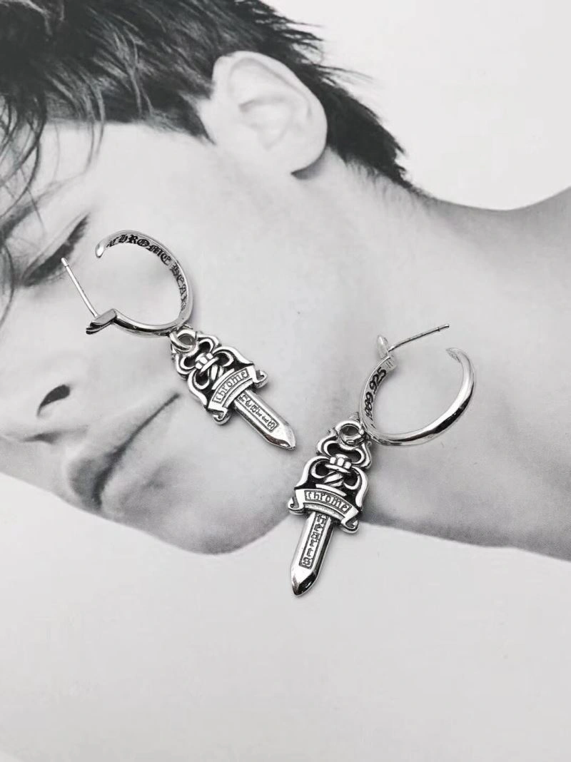 Vibrant Chrome Hearts Earrings 241685
