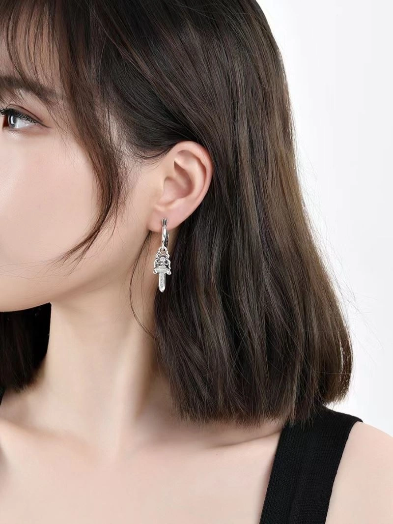 Vibrant Chrome Hearts Earrings 241685