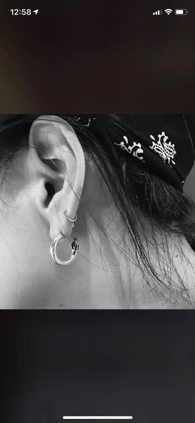 Classic Chrome Hearts Earrings 241289