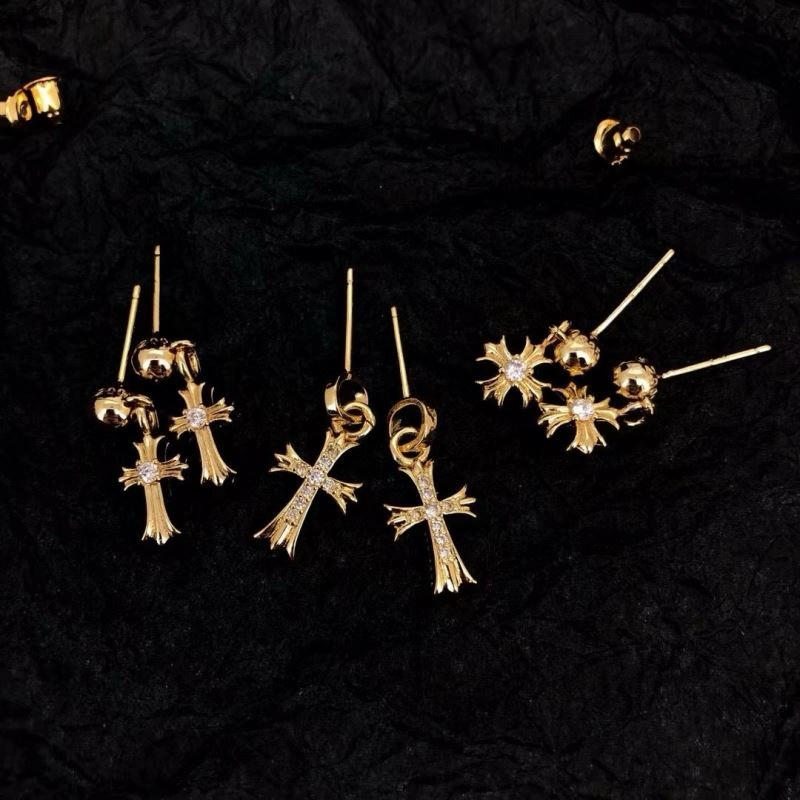 Chrome Hearts Earrings Chic 240730