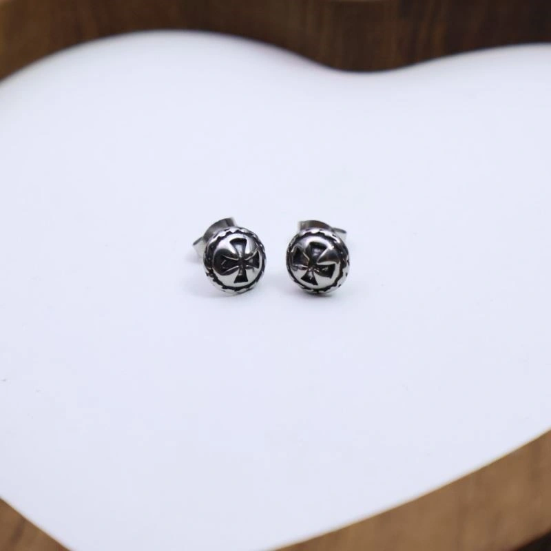 Thermal Chrome Hearts Earrings 239654