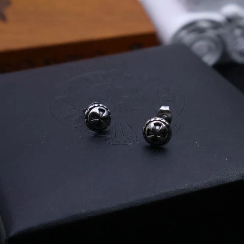 Thermal Chrome Hearts Earrings 239654