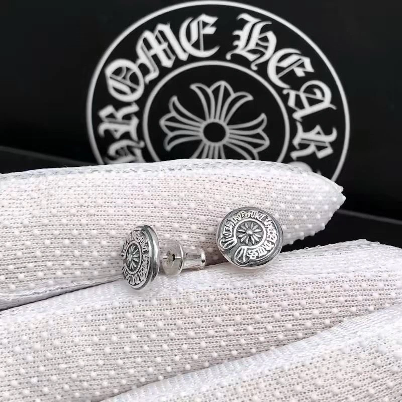 Refined Chrome Hearts Earrings 238809