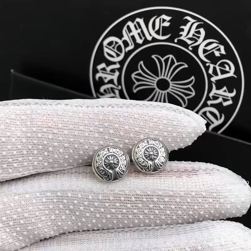 Refined Chrome Hearts Earrings 238809