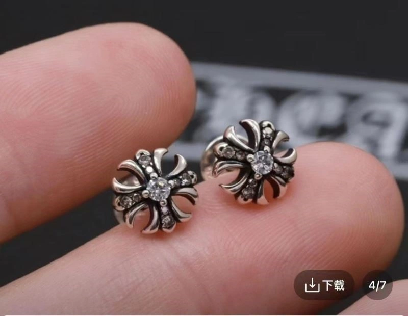 SunProtective Chrome Hearts Earrings 238808
