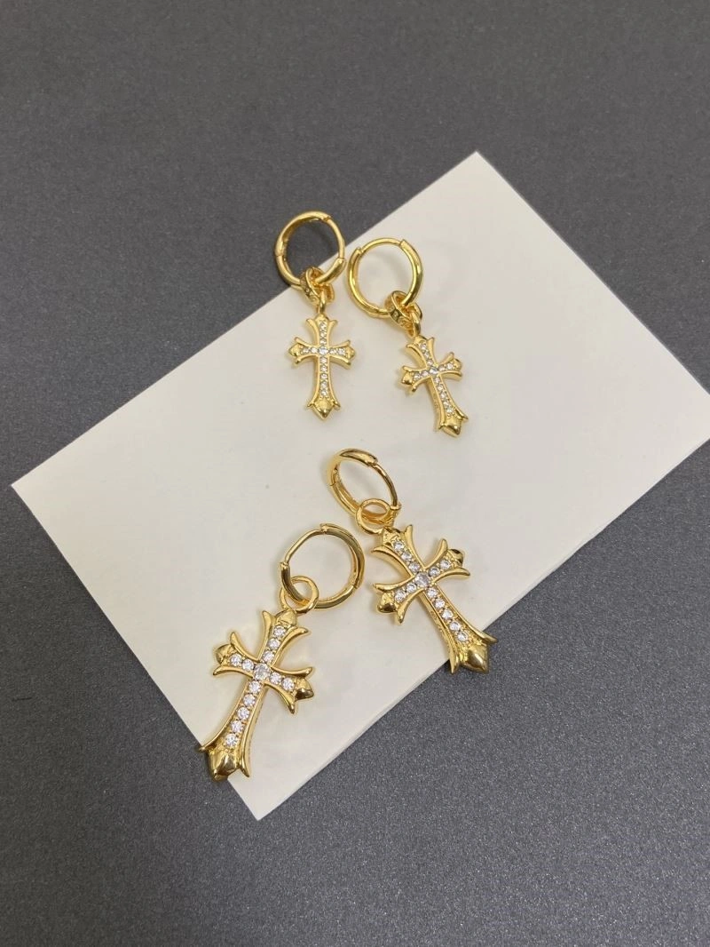 OnTrend Chrome Hearts Earrings 238046
