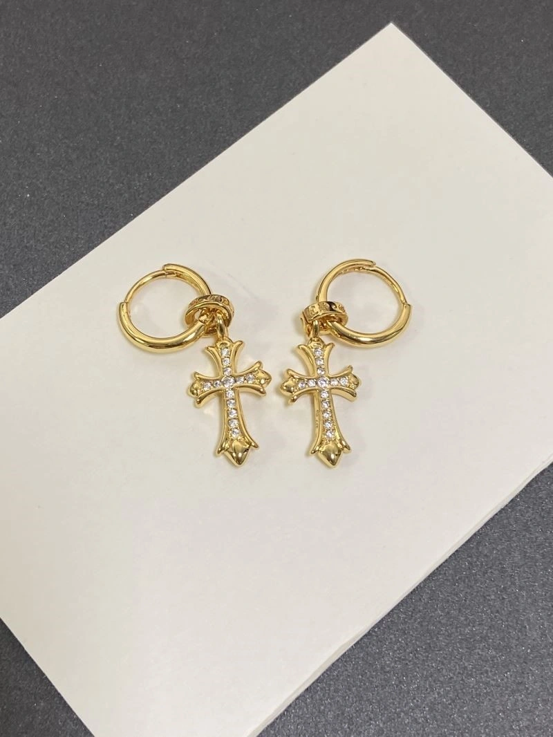OnTrend Chrome Hearts Earrings 238046