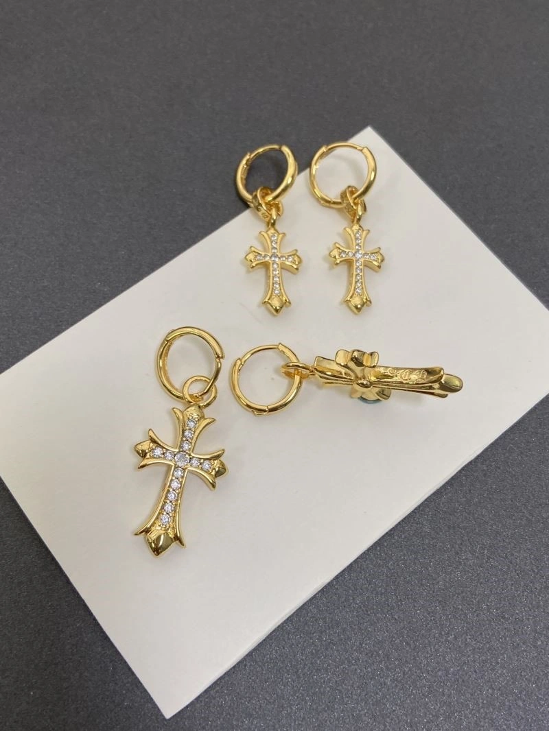OnTrend Chrome Hearts Earrings 238046