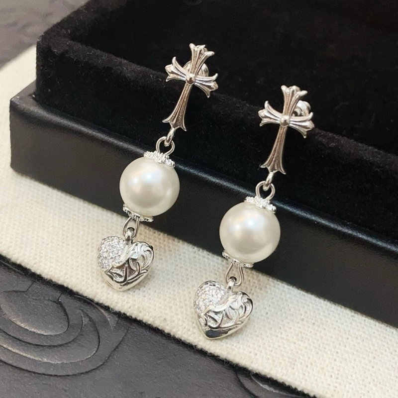 Youthful Chrome Hearts Earrings 238041