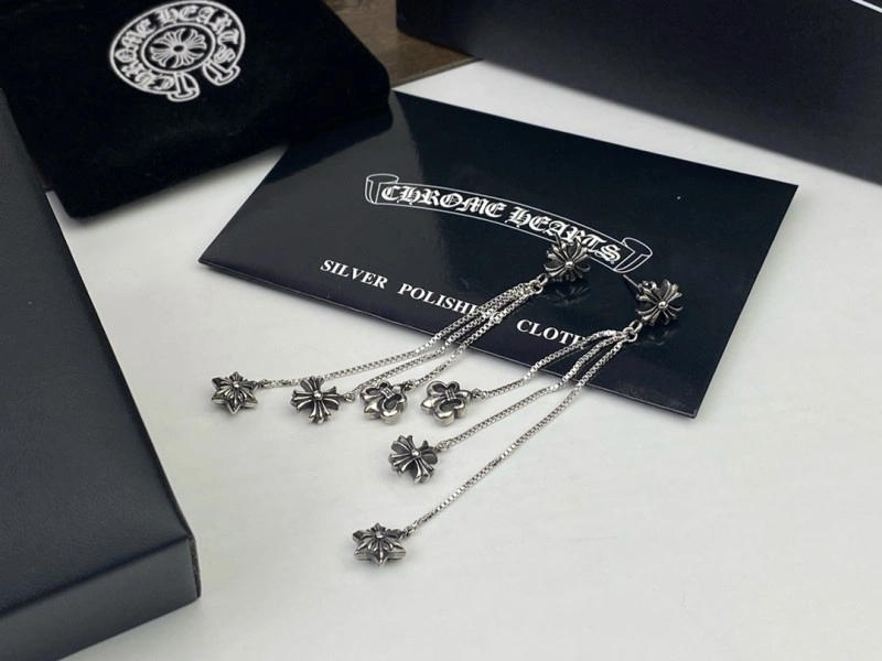 Chrome Hearts Earrings Bold 237063