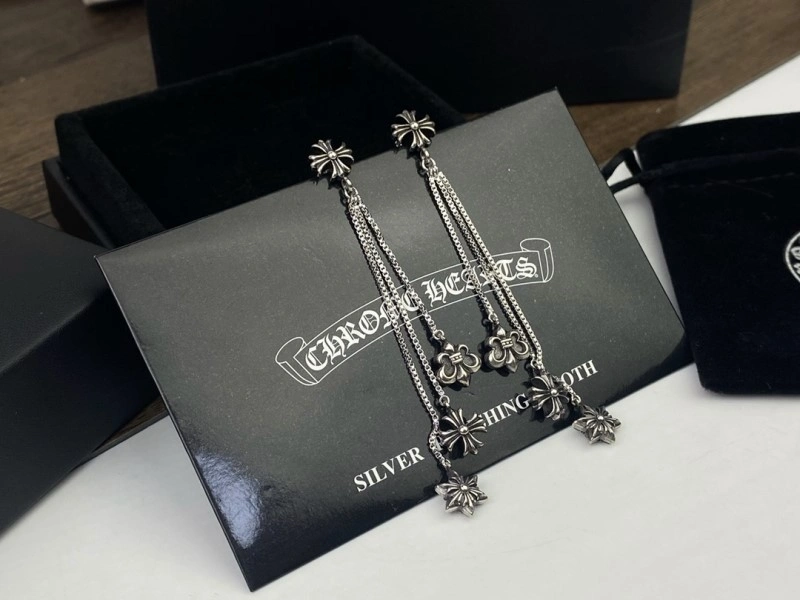 Chrome Hearts Earrings Bold 237063