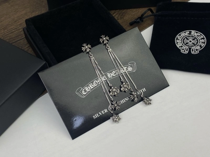Chrome Hearts Earrings Bold 237063