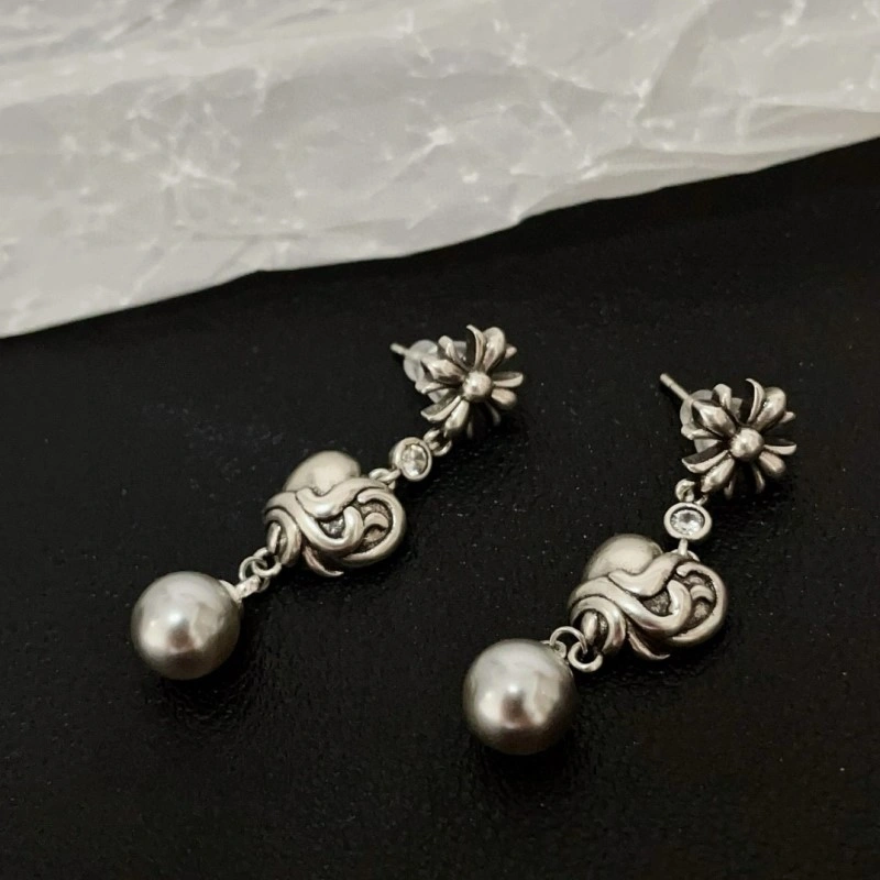 WrinkleFree Chrome Hearts Earrings 237056