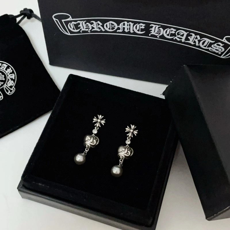 WrinkleFree Chrome Hearts Earrings 237056