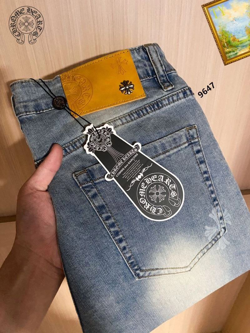 Chrome Hearts Jeans Trendy 118250