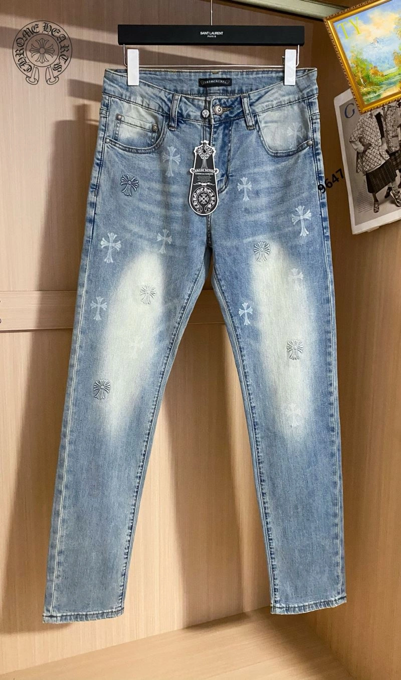 Chrome Hearts Jeans Trendy 118250