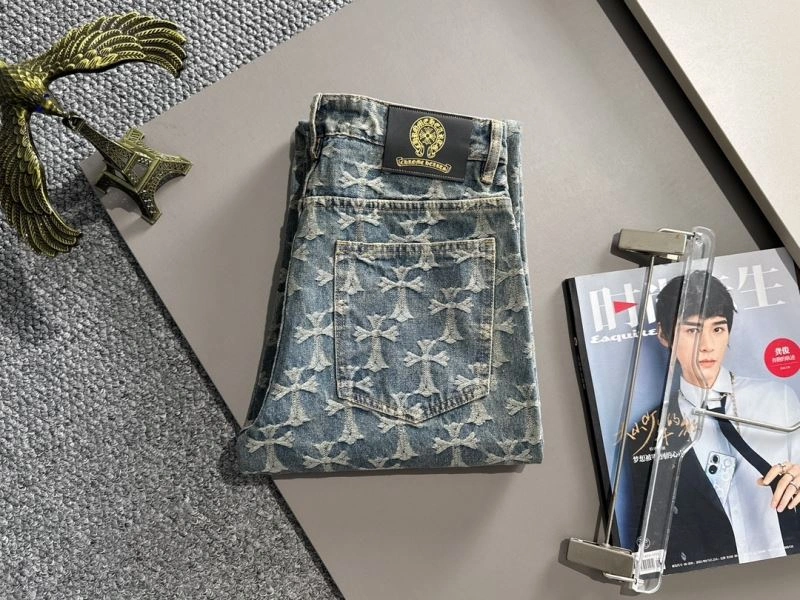 RelaxedFit Chrome Hearts Jeans 119028