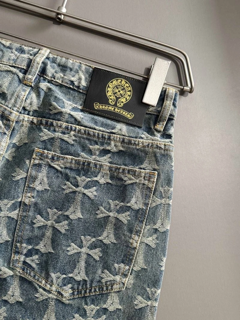 RelaxedFit Chrome Hearts Jeans 119028